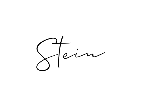 Create a beautiful signature design for name Stein. With this signature (Allison_Script) fonts, you can make a handwritten signature for free. Stein signature style 2 images and pictures png