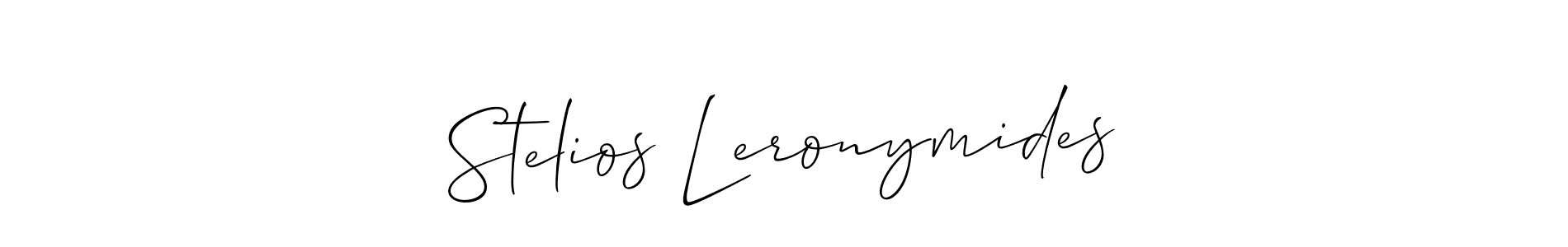 See photos of Stelios Leronymides official signature by Spectra . Check more albums & portfolios. Read reviews & check more about Allison_Script font. Stelios Leronymides signature style 2 images and pictures png