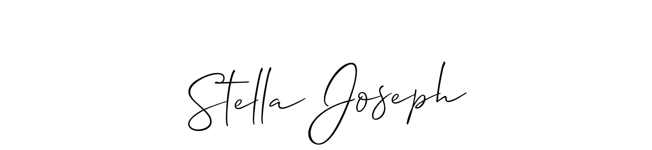 This is the best signature style for the Stella Joseph name. Also you like these signature font (Allison_Script). Mix name signature. Stella Joseph signature style 2 images and pictures png