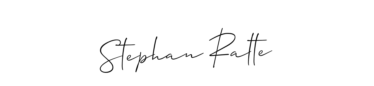 How to Draw Stephan Ralte signature style? Allison_Script is a latest design signature styles for name Stephan Ralte. Stephan Ralte signature style 2 images and pictures png