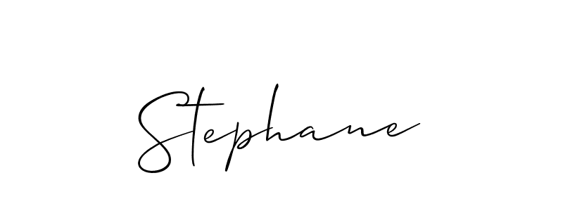 Stephane stylish signature style. Best Handwritten Sign (Allison_Script) for my name. Handwritten Signature Collection Ideas for my name Stephane. Stephane signature style 2 images and pictures png