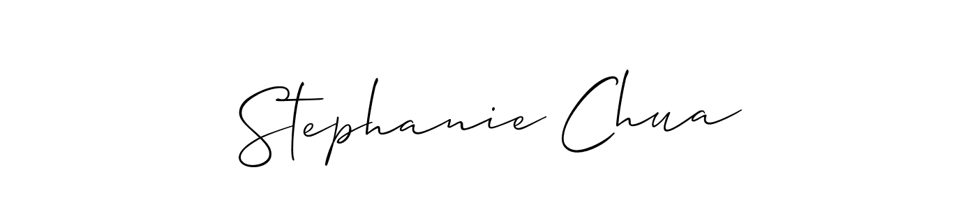 Make a beautiful signature design for name Stephanie Chua. Use this online signature maker to create a handwritten signature for free. Stephanie Chua signature style 2 images and pictures png
