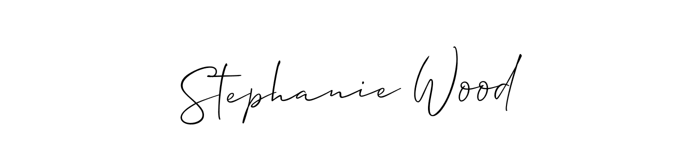 if you are searching for the best signature style for your name Stephanie Wood. so please give up your signature search. here we have designed multiple signature styles  using Allison_Script. Stephanie Wood signature style 2 images and pictures png
