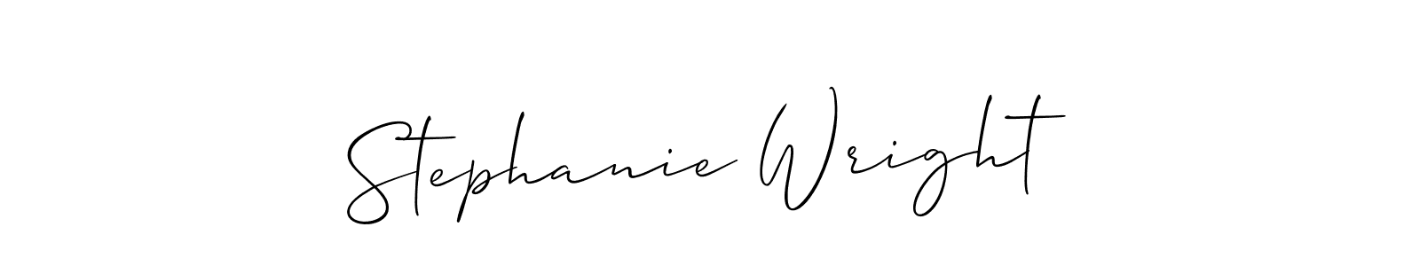 Similarly Allison_Script is the best handwritten signature design. Signature creator online .You can use it as an online autograph creator for name Stephanie Wright. Stephanie Wright signature style 2 images and pictures png