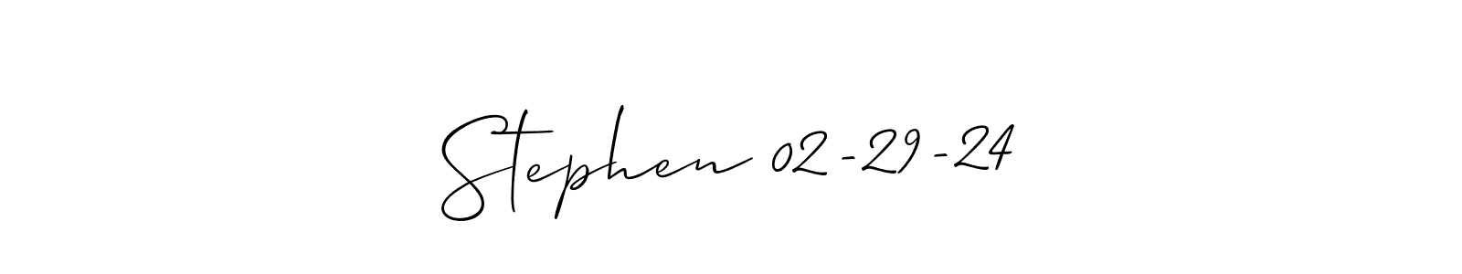 See photos of Stephen 02-29-24 official signature by Spectra . Check more albums & portfolios. Read reviews & check more about Allison_Script font. Stephen 02-29-24 signature style 2 images and pictures png