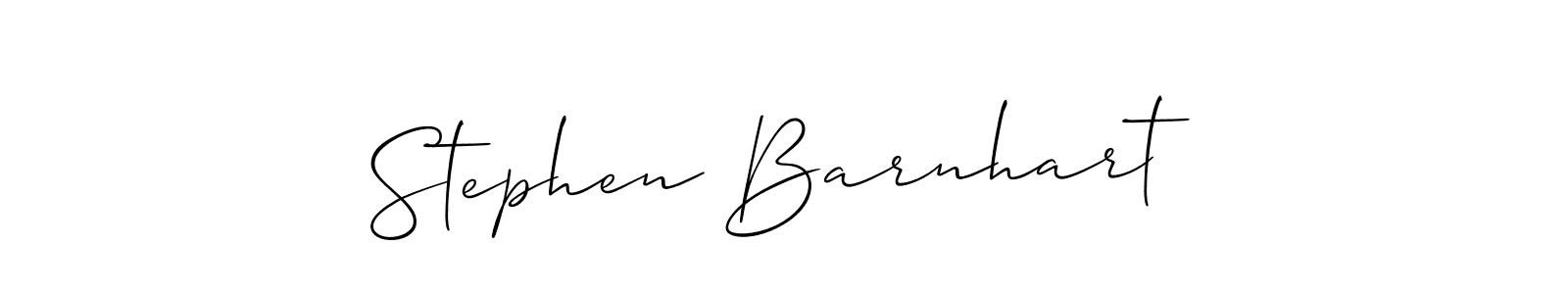 Check out images of Autograph of Stephen Barnhart name. Actor Stephen Barnhart Signature Style. Allison_Script is a professional sign style online. Stephen Barnhart signature style 2 images and pictures png