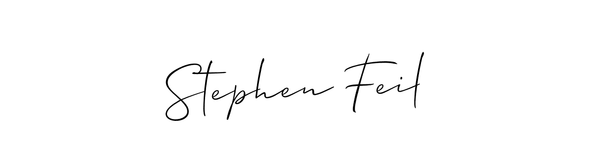 Similarly Allison_Script is the best handwritten signature design. Signature creator online .You can use it as an online autograph creator for name Stephen Feil. Stephen Feil signature style 2 images and pictures png