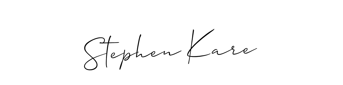 Also You can easily find your signature by using the search form. We will create Stephen Kare name handwritten signature images for you free of cost using Allison_Script sign style. Stephen Kare signature style 2 images and pictures png