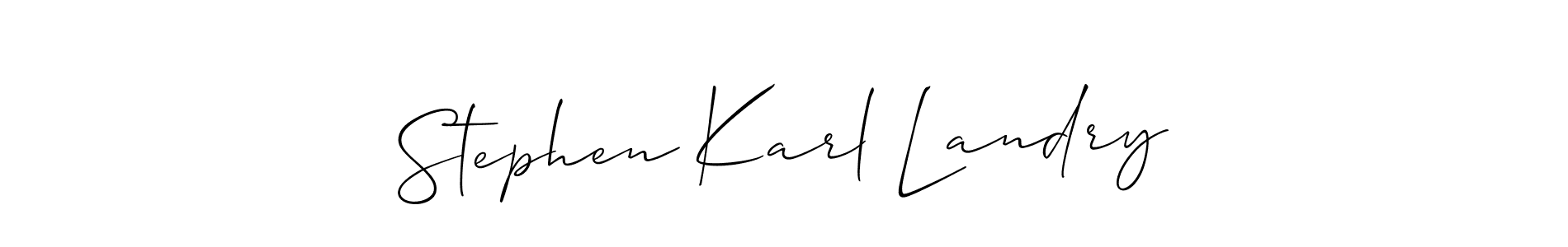 Make a beautiful signature design for name Stephen Karl Landry. Use this online signature maker to create a handwritten signature for free. Stephen Karl Landry signature style 2 images and pictures png