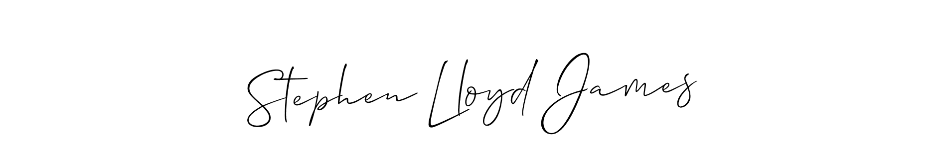 See photos of Stephen Lloyd James official signature by Spectra . Check more albums & portfolios. Read reviews & check more about Allison_Script font. Stephen Lloyd James signature style 2 images and pictures png