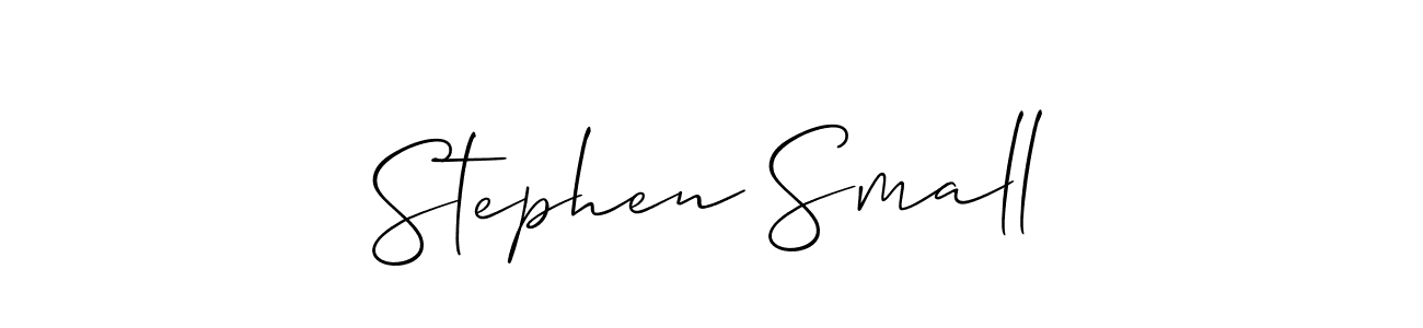 How to Draw Stephen Small signature style? Allison_Script is a latest design signature styles for name Stephen Small. Stephen Small signature style 2 images and pictures png