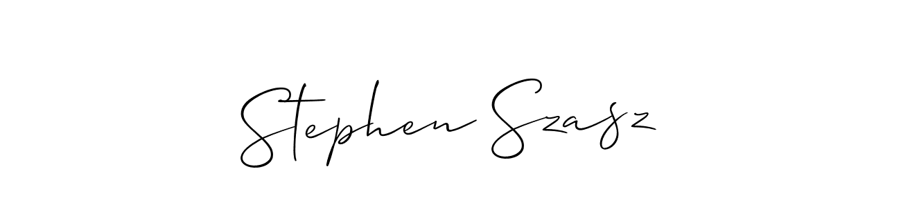 You can use this online signature creator to create a handwritten signature for the name Stephen Szasz. This is the best online autograph maker. Stephen Szasz signature style 2 images and pictures png