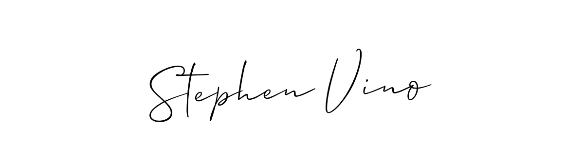 Here are the top 10 professional signature styles for the name Stephen Vino. These are the best autograph styles you can use for your name. Stephen Vino signature style 2 images and pictures png