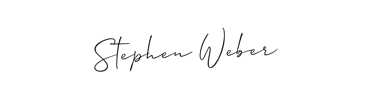 It looks lik you need a new signature style for name Stephen Weber. Design unique handwritten (Allison_Script) signature with our free signature maker in just a few clicks. Stephen Weber signature style 2 images and pictures png