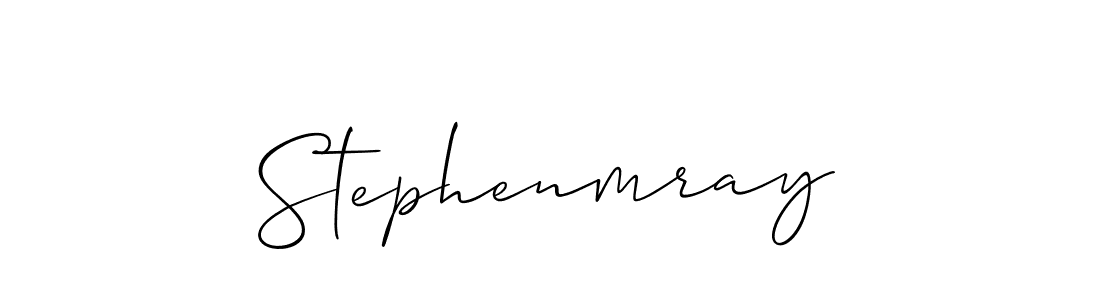 It looks lik you need a new signature style for name Stephenmray. Design unique handwritten (Allison_Script) signature with our free signature maker in just a few clicks. Stephenmray signature style 2 images and pictures png