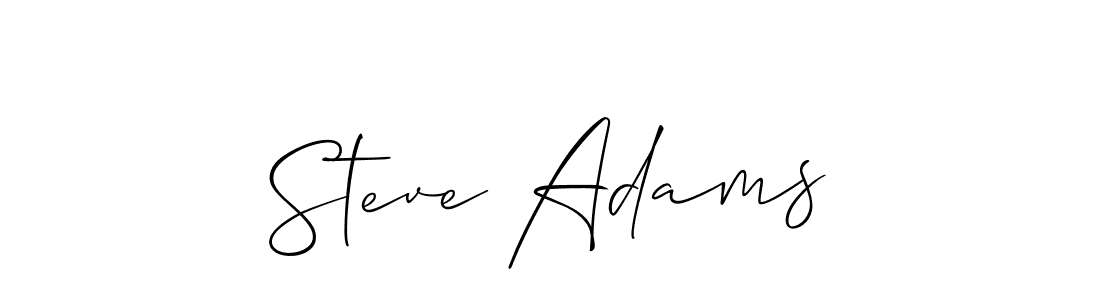 if you are searching for the best signature style for your name Steve Adams. so please give up your signature search. here we have designed multiple signature styles  using Allison_Script. Steve Adams signature style 2 images and pictures png