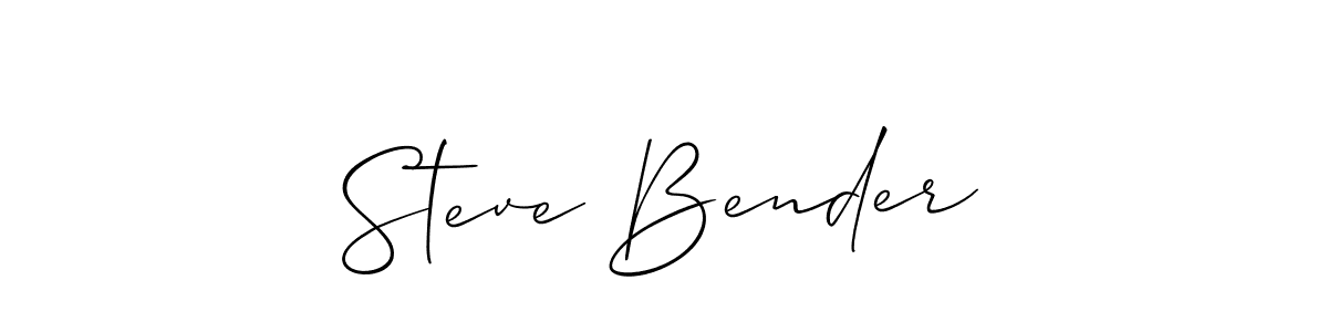 See photos of Steve Bender official signature by Spectra . Check more albums & portfolios. Read reviews & check more about Allison_Script font. Steve Bender signature style 2 images and pictures png