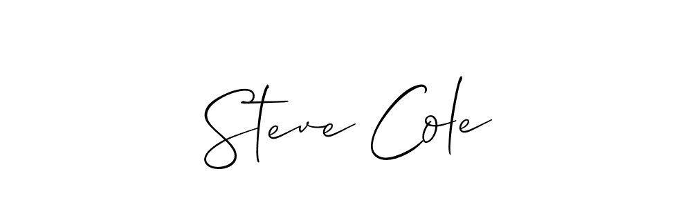 Make a beautiful signature design for name Steve Cole. Use this online signature maker to create a handwritten signature for free. Steve Cole signature style 2 images and pictures png