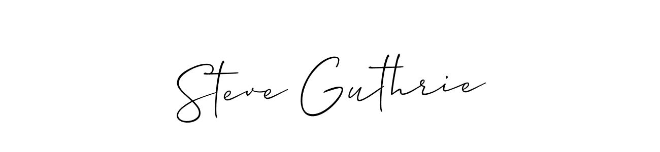 This is the best signature style for the Steve Guthrie name. Also you like these signature font (Allison_Script). Mix name signature. Steve Guthrie signature style 2 images and pictures png