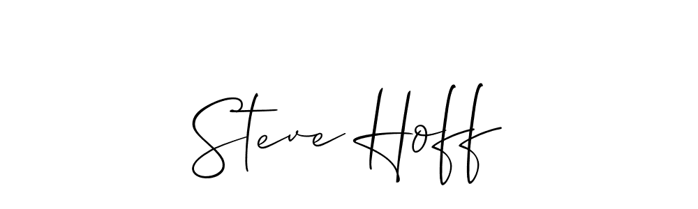 Make a short Steve Hoff signature style. Manage your documents anywhere anytime using Allison_Script. Create and add eSignatures, submit forms, share and send files easily. Steve Hoff signature style 2 images and pictures png