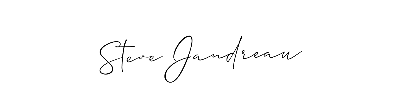 Check out images of Autograph of Steve Jandreau name. Actor Steve Jandreau Signature Style. Allison_Script is a professional sign style online. Steve Jandreau signature style 2 images and pictures png