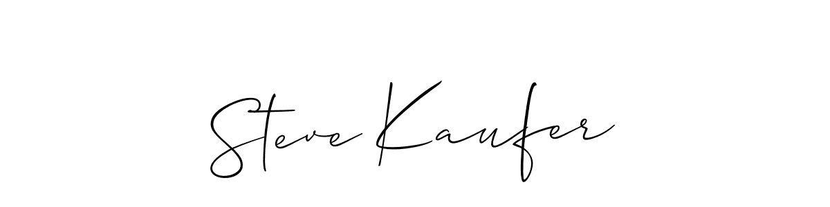 How to Draw Steve Kaufer signature style? Allison_Script is a latest design signature styles for name Steve Kaufer. Steve Kaufer signature style 2 images and pictures png