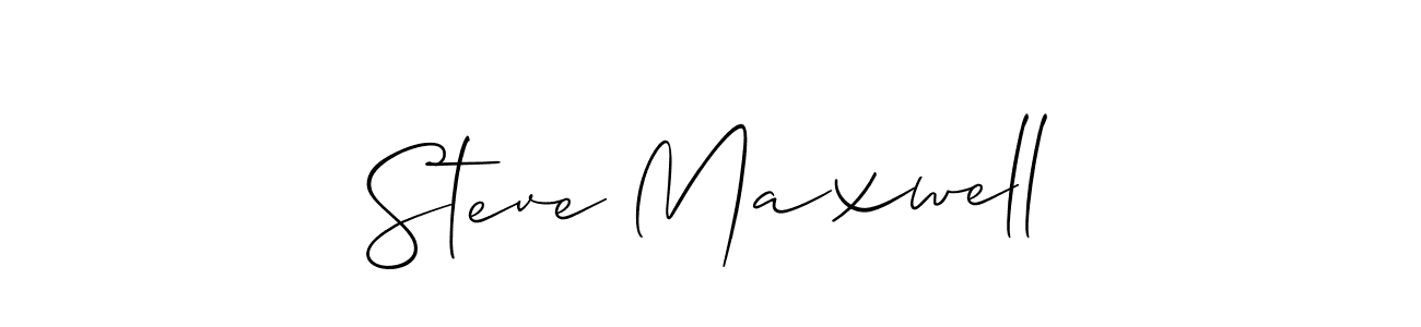 Also You can easily find your signature by using the search form. We will create Steve Maxwell name handwritten signature images for you free of cost using Allison_Script sign style. Steve Maxwell signature style 2 images and pictures png