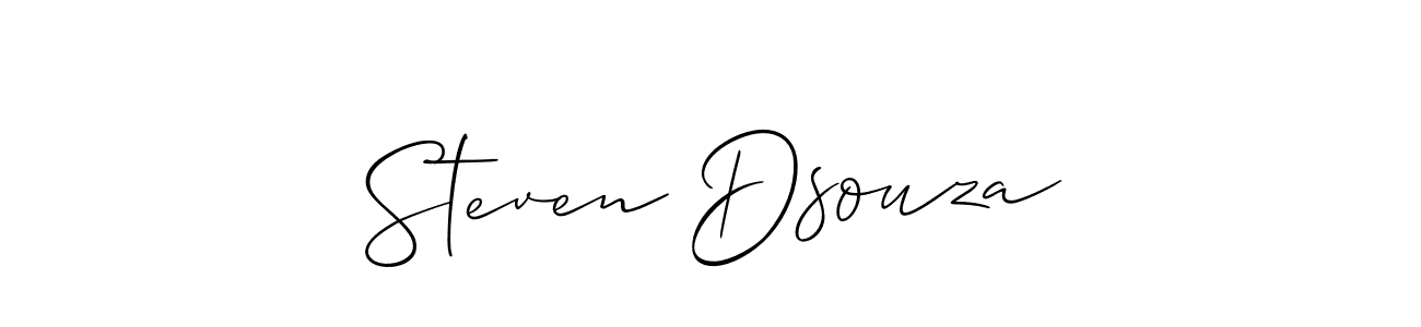 Similarly Allison_Script is the best handwritten signature design. Signature creator online .You can use it as an online autograph creator for name Steven Dsouza. Steven Dsouza signature style 2 images and pictures png