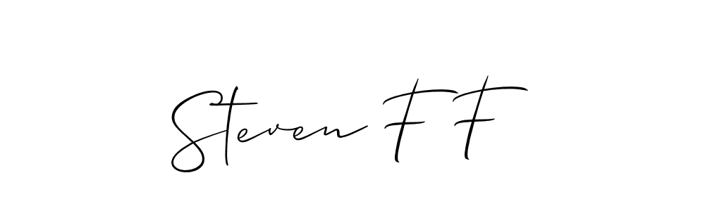 Best and Professional Signature Style for Steven F F. Allison_Script Best Signature Style Collection. Steven F F signature style 2 images and pictures png