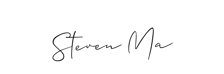 Make a beautiful signature design for name Steven Ma. Use this online signature maker to create a handwritten signature for free. Steven Ma signature style 2 images and pictures png