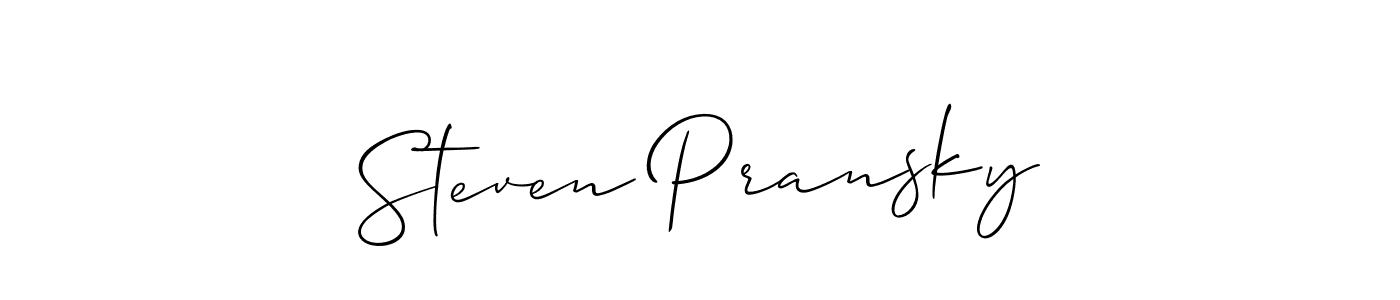 You can use this online signature creator to create a handwritten signature for the name Steven Pransky. This is the best online autograph maker. Steven Pransky signature style 2 images and pictures png