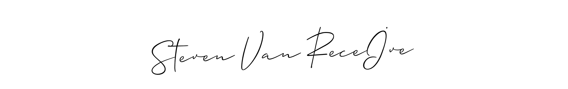 Here are the top 10 professional signature styles for the name Steven Van Receİve. These are the best autograph styles you can use for your name. Steven Van Receİve signature style 2 images and pictures png