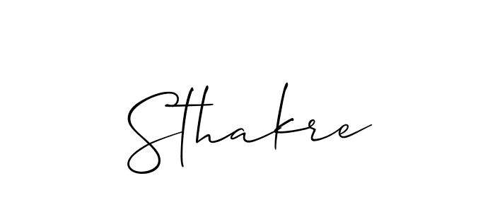 Check out images of Autograph of Sthakre name. Actor Sthakre Signature Style. Allison_Script is a professional sign style online. Sthakre signature style 2 images and pictures png