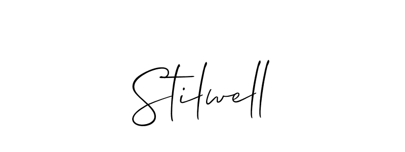 Best and Professional Signature Style for Stilwell. Allison_Script Best Signature Style Collection. Stilwell signature style 2 images and pictures png