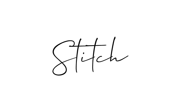 Make a short Stitch signature style. Manage your documents anywhere anytime using Allison_Script. Create and add eSignatures, submit forms, share and send files easily. Stitch signature style 2 images and pictures png