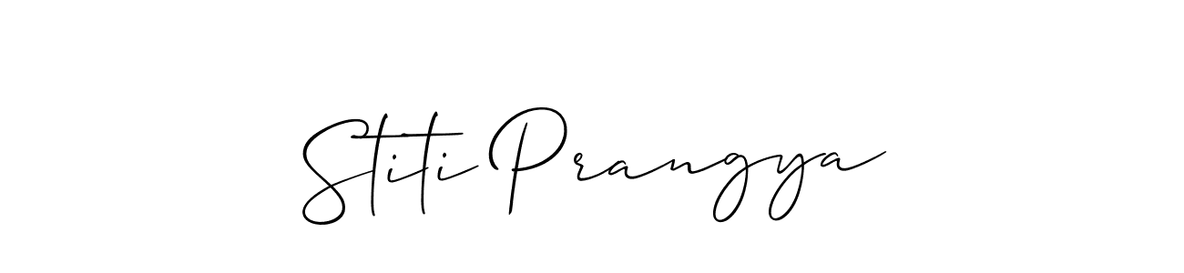 if you are searching for the best signature style for your name Stiti Prangya. so please give up your signature search. here we have designed multiple signature styles  using Allison_Script. Stiti Prangya signature style 2 images and pictures png