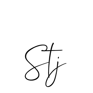 Check out images of Autograph of Stj name. Actor Stj Signature Style. Allison_Script is a professional sign style online. Stj signature style 2 images and pictures png