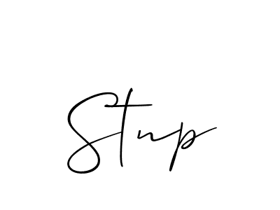How to make Stnp name signature. Use Allison_Script style for creating short signs online. This is the latest handwritten sign. Stnp signature style 2 images and pictures png