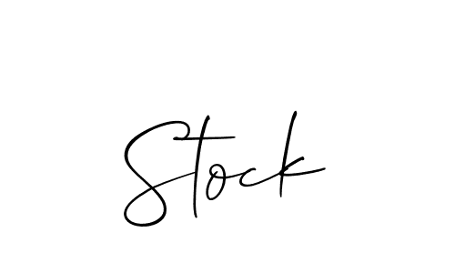 How to make Stock name signature. Use Allison_Script style for creating short signs online. This is the latest handwritten sign. Stock signature style 2 images and pictures png