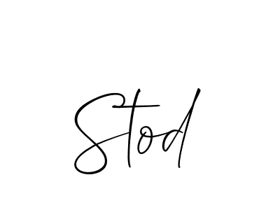 Check out images of Autograph of Stod name. Actor Stod Signature Style. Allison_Script is a professional sign style online. Stod signature style 2 images and pictures png