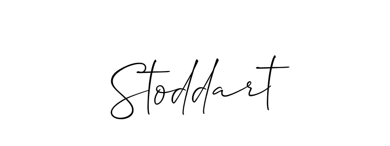 Also we have Stoddart name is the best signature style. Create professional handwritten signature collection using Allison_Script autograph style. Stoddart signature style 2 images and pictures png
