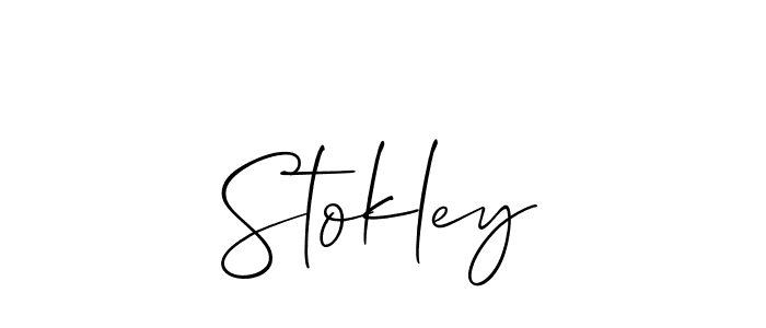 Also we have Stokley name is the best signature style. Create professional handwritten signature collection using Allison_Script autograph style. Stokley signature style 2 images and pictures png