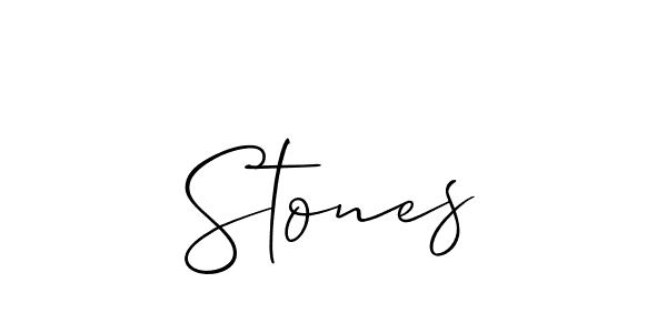 Allison_Script is a professional signature style that is perfect for those who want to add a touch of class to their signature. It is also a great choice for those who want to make their signature more unique. Get Stones name to fancy signature for free. Stones signature style 2 images and pictures png