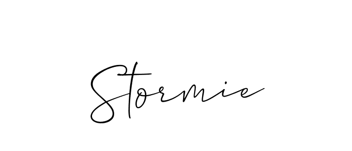 Allison_Script is a professional signature style that is perfect for those who want to add a touch of class to their signature. It is also a great choice for those who want to make their signature more unique. Get Stormie name to fancy signature for free. Stormie signature style 2 images and pictures png