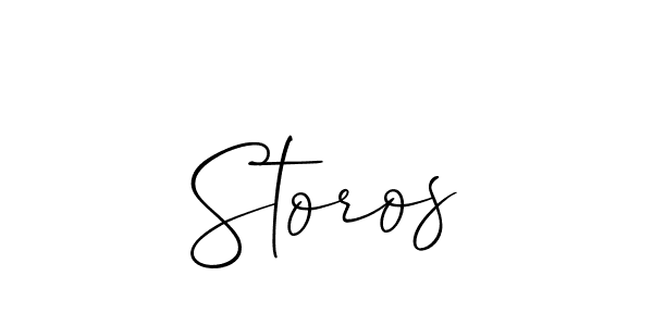 if you are searching for the best signature style for your name Storos. so please give up your signature search. here we have designed multiple signature styles  using Allison_Script. Storos signature style 2 images and pictures png