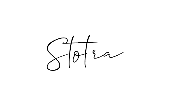 Check out images of Autograph of Stotra name. Actor Stotra Signature Style. Allison_Script is a professional sign style online. Stotra signature style 2 images and pictures png