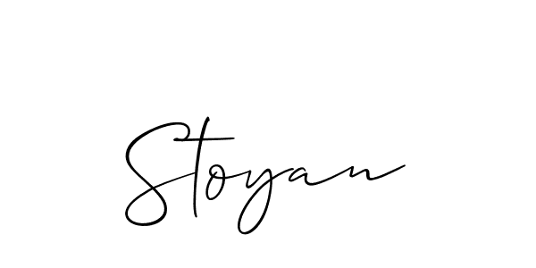 Similarly Allison_Script is the best handwritten signature design. Signature creator online .You can use it as an online autograph creator for name Stoyan. Stoyan signature style 2 images and pictures png