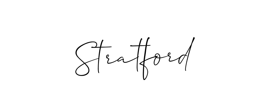 Make a short Stratford signature style. Manage your documents anywhere anytime using Allison_Script. Create and add eSignatures, submit forms, share and send files easily. Stratford signature style 2 images and pictures png