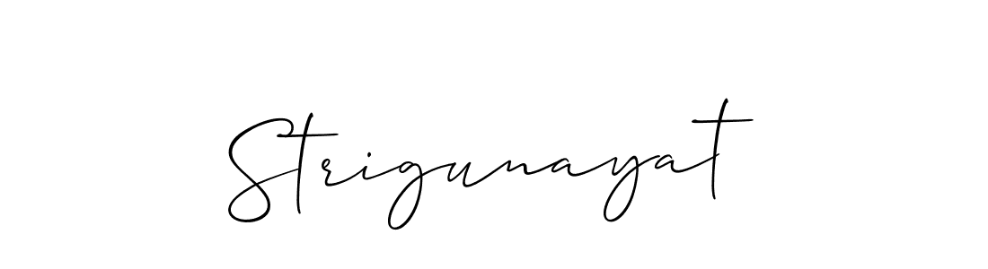 Here are the top 10 professional signature styles for the name Strigunayat. These are the best autograph styles you can use for your name. Strigunayat signature style 2 images and pictures png