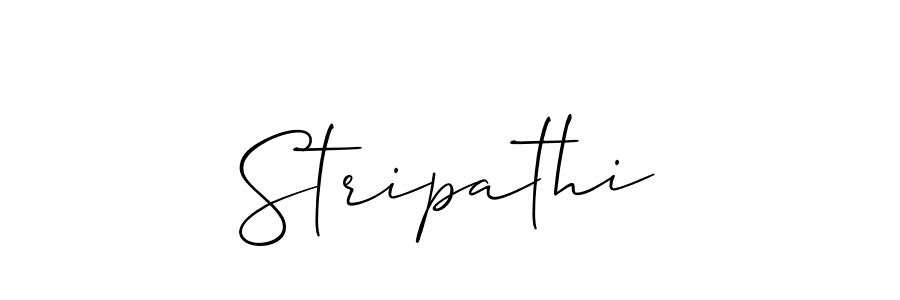 Once you've used our free online signature maker to create your best signature Allison_Script style, it's time to enjoy all of the benefits that Stripathi name signing documents. Stripathi signature style 2 images and pictures png